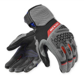 Sand 5 Ladies Motorhandschoenen - Grijs-Rood