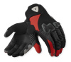 Kinetic 2 Motorhandschoenen - Zwart-Rood