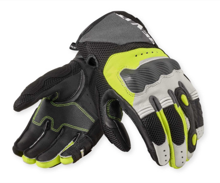 Blaze Motorhandschoenen - Grijs-Fluor