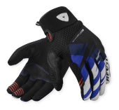 Surge Motorhandschoenen - Zwart-Blauw