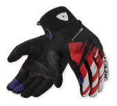 Surge Motorhandschoenen - Zwart-Rood