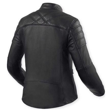 REV'IT! London Ladies Leren Motorjas, Zwart (2 van 2)