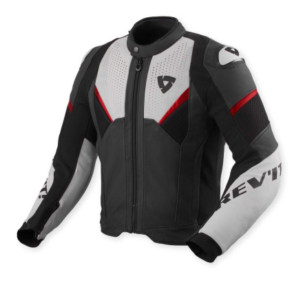 Automate Leren Motorjas - Zwart-Grijs