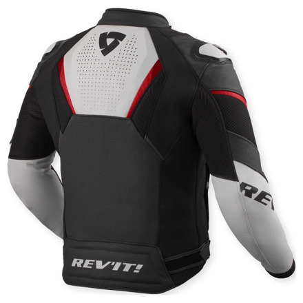 REV'IT! Automate Leren Motorjas, Zwart-Grijs (2 van 2)