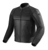 Mile 2 Leren Motorjas - Zwart