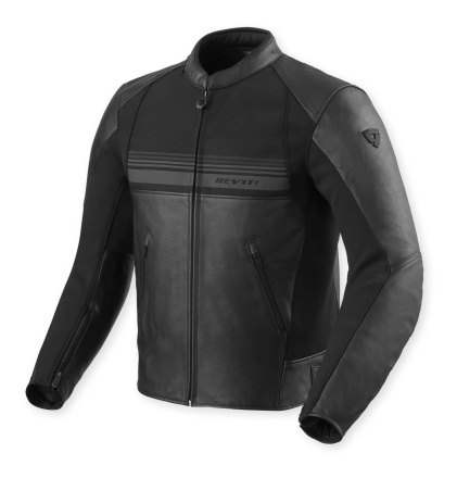 Mile 2 Leren Motorjas - Zwart