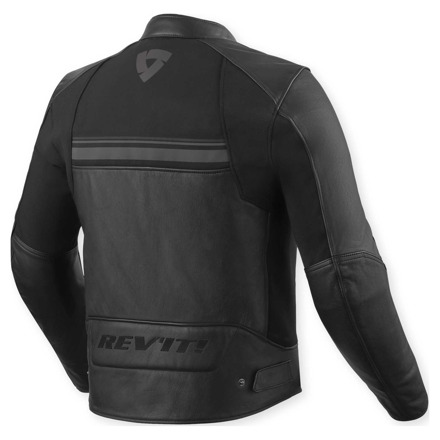 REV'IT! Mile 2 Leren Motorjas, Zwart (2 van 2)