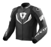 Quantum 3 Leren Motorjas - Zwart-Antraciet