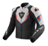 Quantum 3 Leren Motorjas - Zwart-Grijs