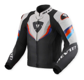 Quantum 3 Leren Motorjas - Zwart-Grijs