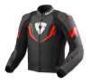 Quantum 3 Leren Motorjas - Zwart-Rood
