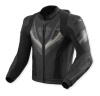 REV'IT! Quantum 3 Pro Leren Motorjas, Zwart-Antraciet (Afbeelding 1 van 2)