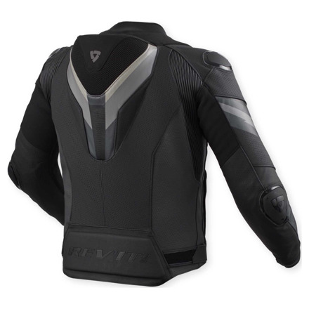 REV'IT! Quantum 3 Pro Leren Motorjas, Zwart-Antraciet (2 van 2)