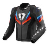 Quantum 3 Pro Leren Motorjas - Zwart-Blauw