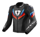 Quantum 3 Pro Leren Motorjas - Zwart-Blauw
