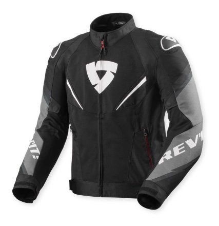 Quantum 3 Air Motorjas - Zwart-Wit