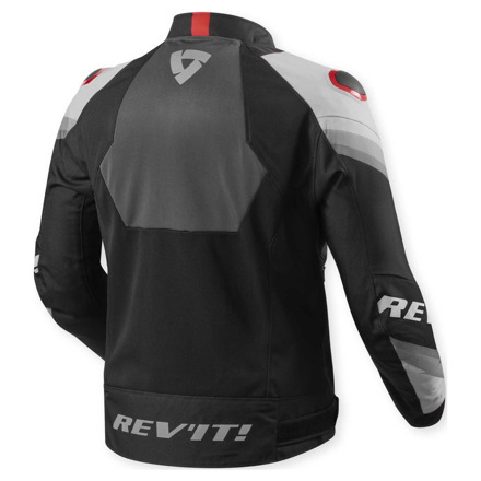 REV'IT! Quantum 3 Air Motorjas, Grijs-Rood (2 van 2)