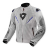 Quantum 3 Air Motorjas - Zilver-Blauw