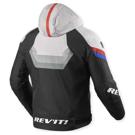 REV'IT! Quantum 3 H2O Motorjas, Zwart-Grijs (2 van 2)