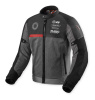 REV'IT! Swiftblade Motorjas, Zwart-Rood (Afbeelding 1 van 2)