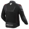 REV'IT! Mantis 3 H2O Motorjas, Zwart-Rood (Afbeelding 2 van 2)