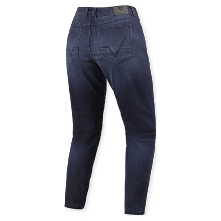 REV'IT! Harper Ladies TF Motorjeans, Donkerblauw (2 van 2)