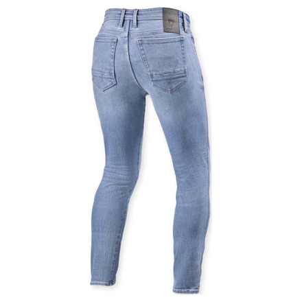 REV'IT! Piston 3 SK Motorjeans, Licht Blauw (2 van 2)