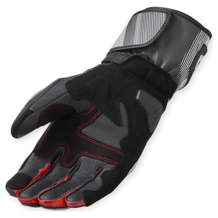 REV'IT! Metis 2 Motorhandschoenen, Grijs-Rood (2 van 2)