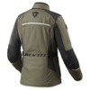 REV'IT! Voltiac 3 H2O Ladies Motorjas, Groen-Grijs (Afbeelding 2 van 2)