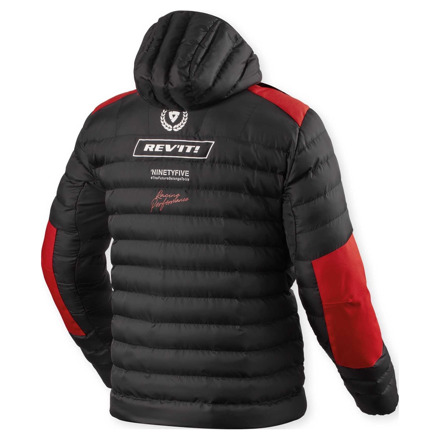 REV'IT! Payload Jas, Zwart-Rood (2 van 4)