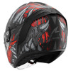 Shark RS Jet Carbon Shaytan Jethelm, Zwart-Rood-Grijs (Afbeelding 2 van 3)
