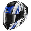Shark Spartan RS Hibolt Integraalhelm, Zwart-Blauw (Afbeelding 3 van 5)
