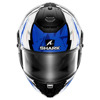 Shark Spartan RS Hibolt Integraalhelm, Zwart-Blauw (Afbeelding 5 van 5)
