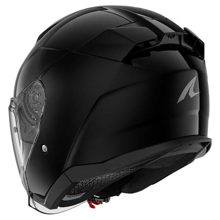 Shark Skwal Jet Blank Jethelm, Zwart (2 van 3)