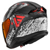 Shark Skwal i3 Jet Hellcat Mat Jethelm, Zwart-Rood (Afbeelding 2 van 3)