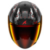 Shark Skwal i3 Jet Hellcat Mat Jethelm, Zwart-Rood (Afbeelding 3 van 3)