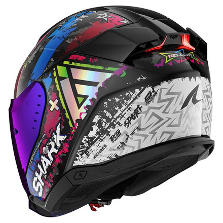 Shark Skwal i3 Jet Hellcat Mat Jethelm, Zwart-Blauw (2 van 3)