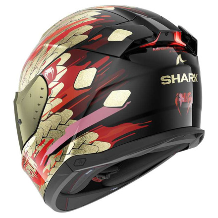 Shark Skwal i3 Venum Integraalhelm, Zwart-Rood (2 van 3)