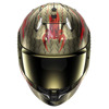 Shark Skwal i3 Venum Integraalhelm, Zwart-Rood (Afbeelding 3 van 3)