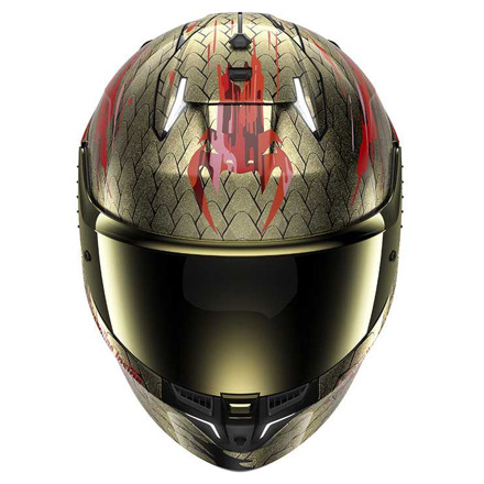 Shark Skwal i3 Venum Integraalhelm, Zwart-Rood (3 van 3)