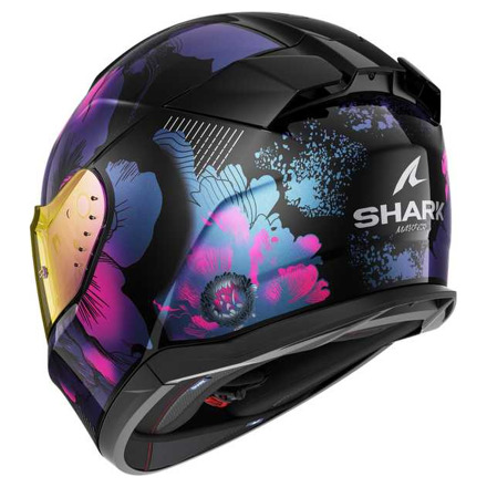 Shark D-Skwal 3 Mayfer Integraalhelm, Zwart-Violet-Parel (2 van 3)