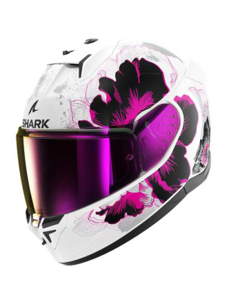 Shark D-Skwal 3 Mayfer Integraalhelm, Wit-Paars (1 van 3)