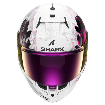 Shark D-Skwal 3 Mayfer Integraalhelm, Wit-Paars (3 van 3)