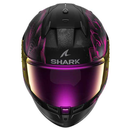 Shark D-Skwal 3 Mayfer Integraalhelm, Zwart-Paars-Antraciet (3 van 3)