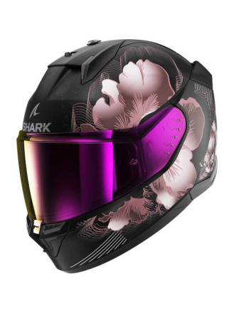 Shark D-Skwal 3 Mayfer Integraalhelm, Zwart-Paars (1 van 3)