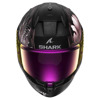 Shark D-Skwal 3 Mayfer Integraalhelm, Zwart-Paars (Afbeelding 3 van 3)