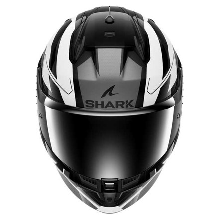 Shark D-Skwal 3 Sizler Integraalhelm, Zwart-Wit-Antraciet (3 van 3)