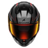 Shark D-Skwal 3 Sizler Integraalhelm, Zwart-Antraciet-Rood (Afbeelding 3 van 3)