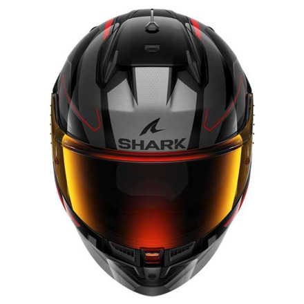 Shark D-Skwal 3 Sizler Integraalhelm, Zwart-Antraciet-Rood (3 van 3)