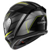 Shark D-Skwal 3 Sizler Integraalhelm, Zwart-Antraciet-Fluor (Afbeelding 2 van 3)